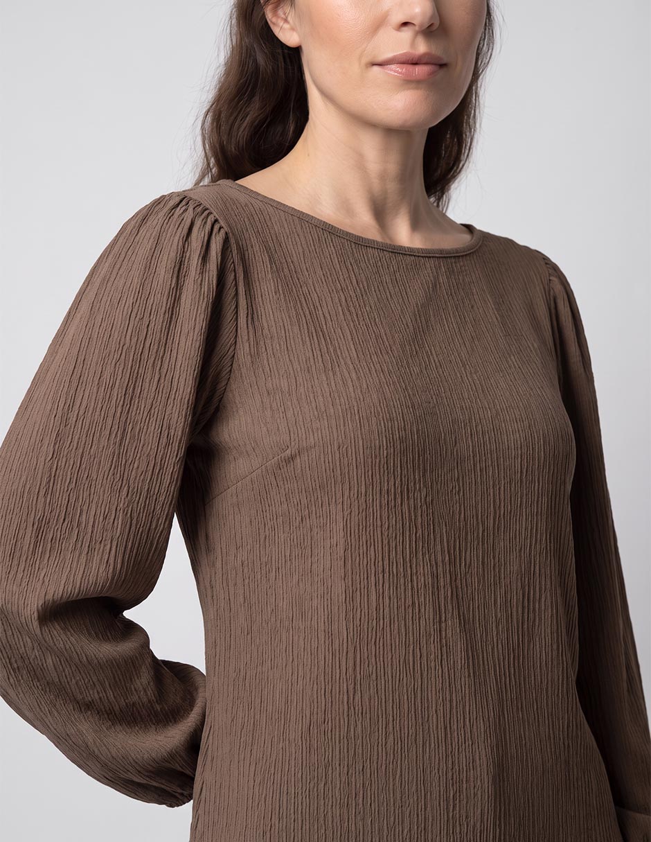 Blusa manga larga para mujer