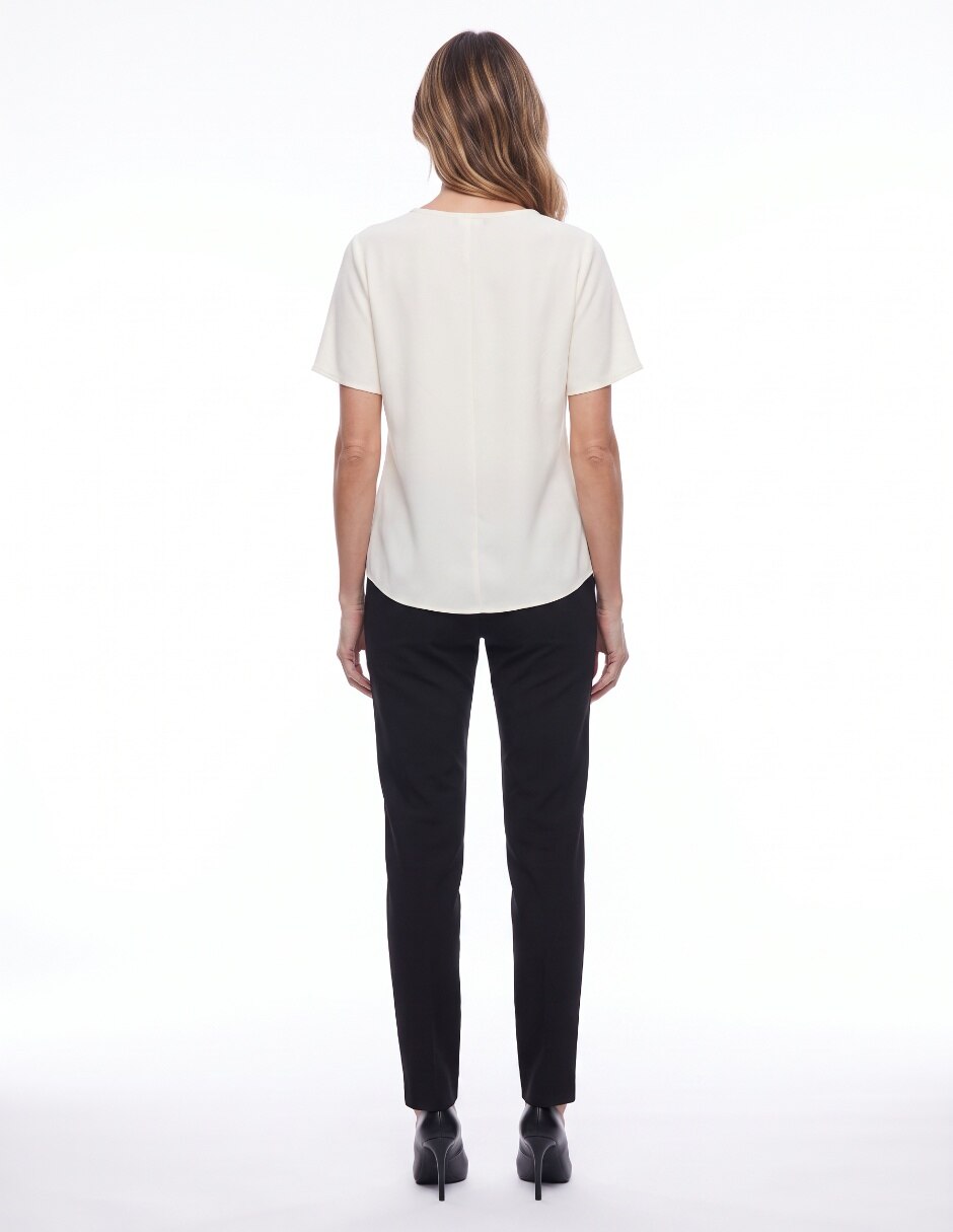 Blusa manga corta para mujer 2