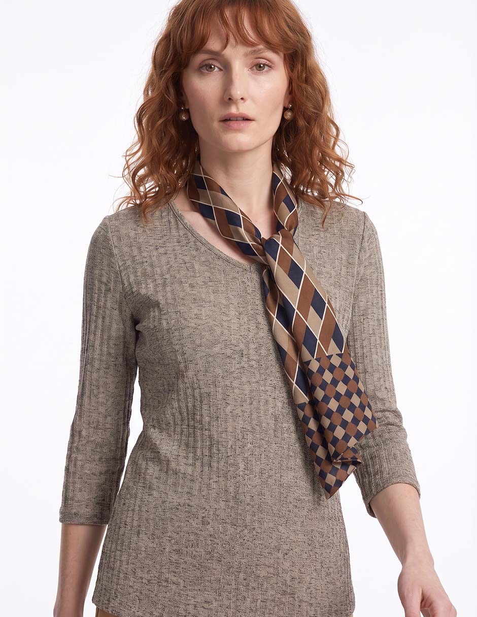 Blusa Manga 3/4 Para Mujer Blusa Manga 3/4 Para Mujer