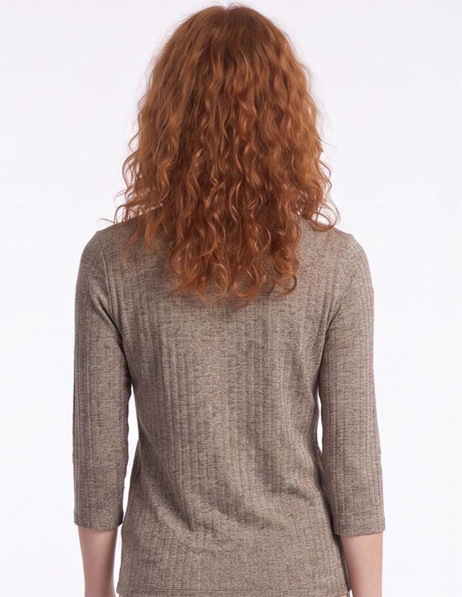 Blusa Manga 3/4 Para Mujer 5