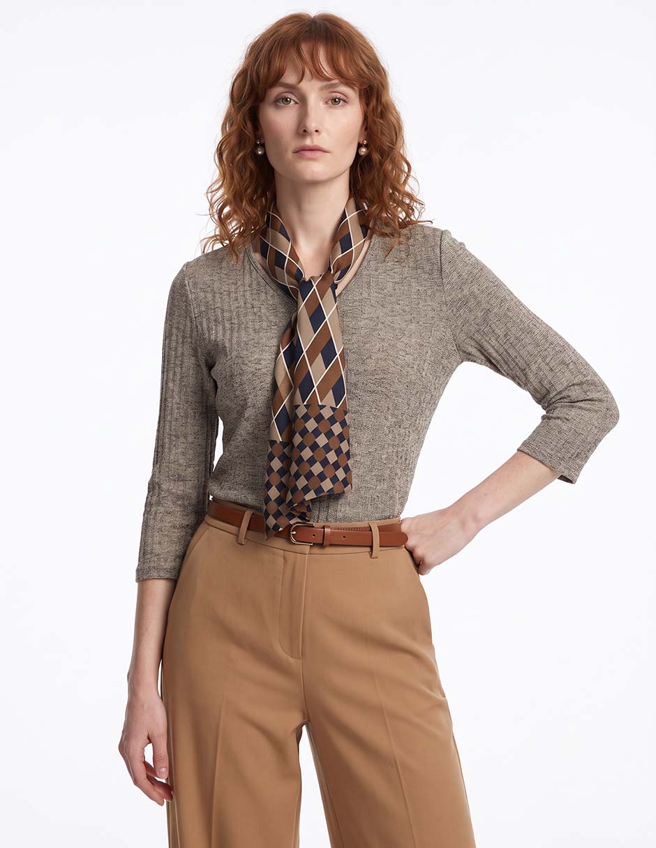 Blusa Manga 3/4 Para Mujer 3