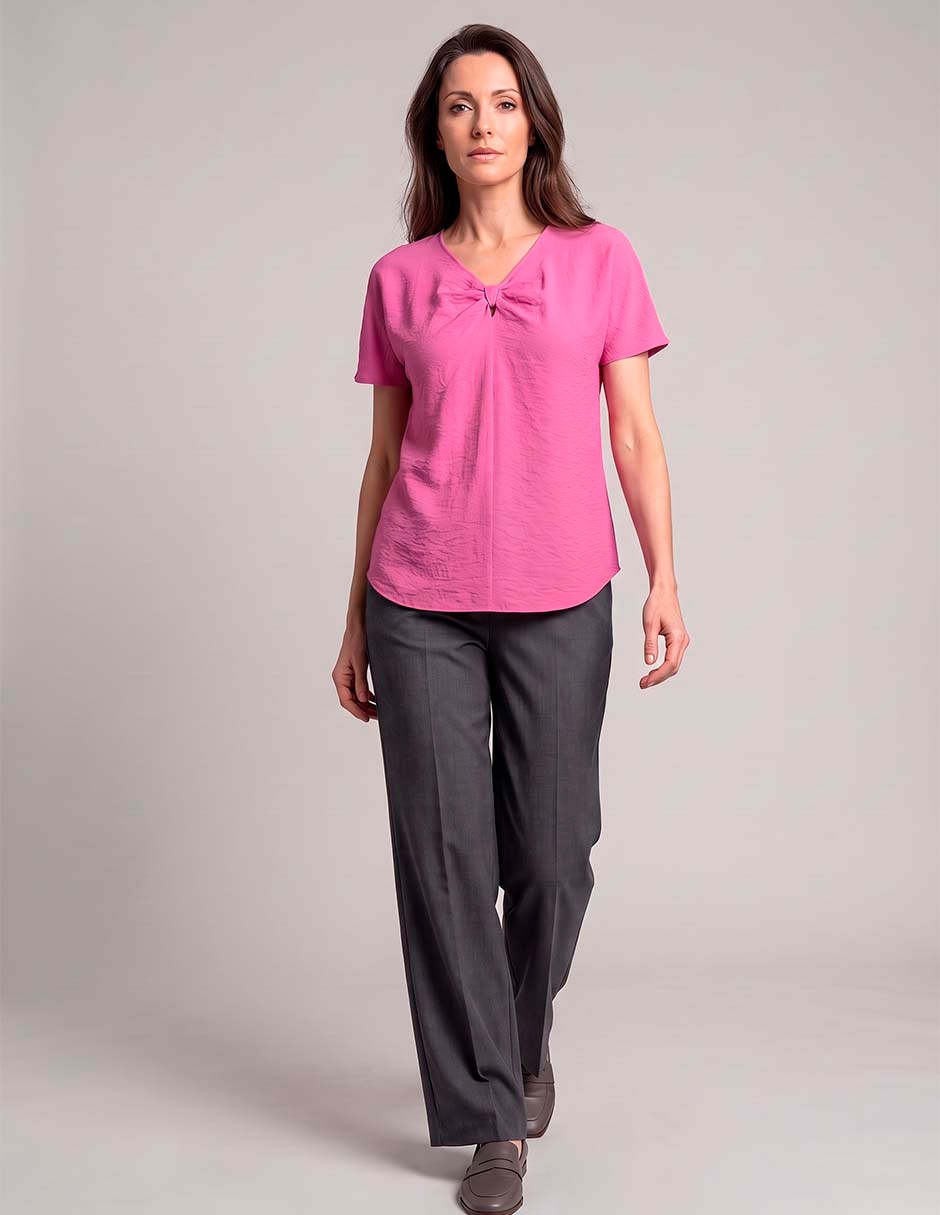 Blusa manga corta para mujer 3