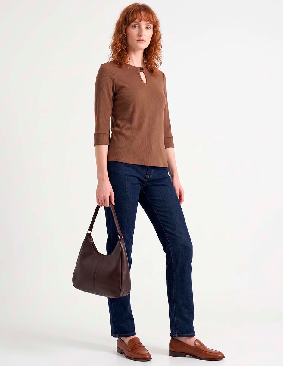 Blusa manga 3/4 para mujer 3