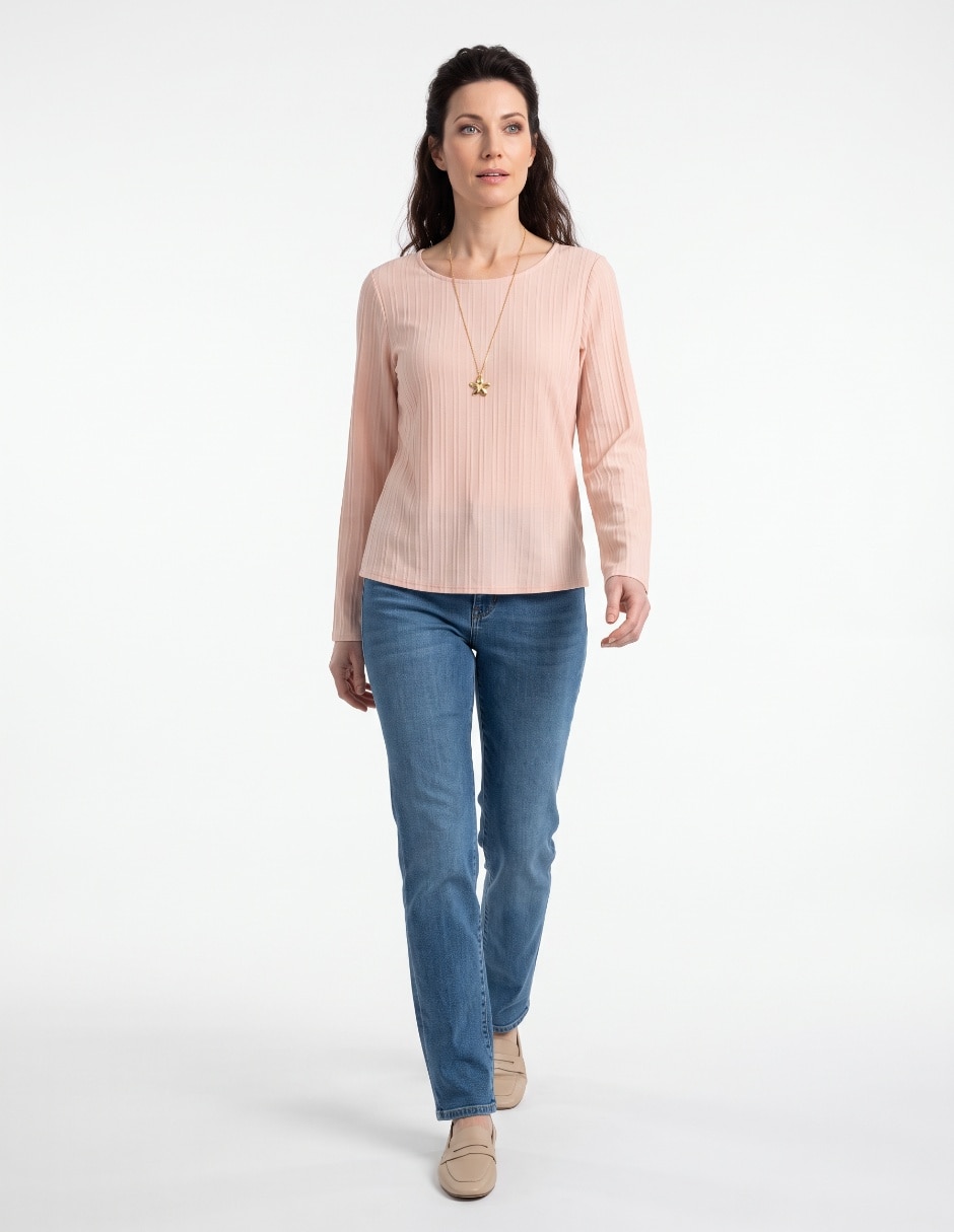 Blusa manga larga para mujer Blusa manga larga para mujer
