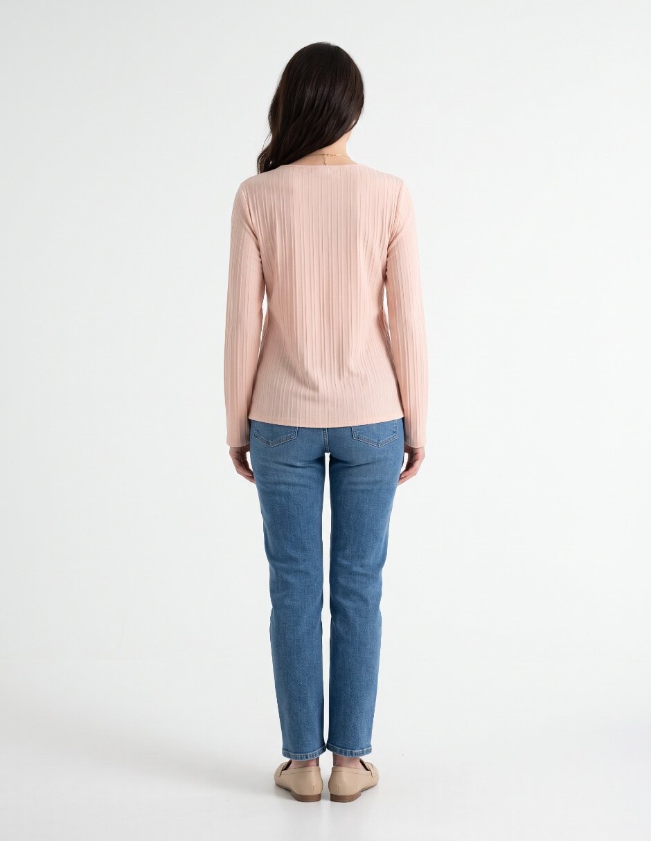 Blusa manga larga para mujer 2