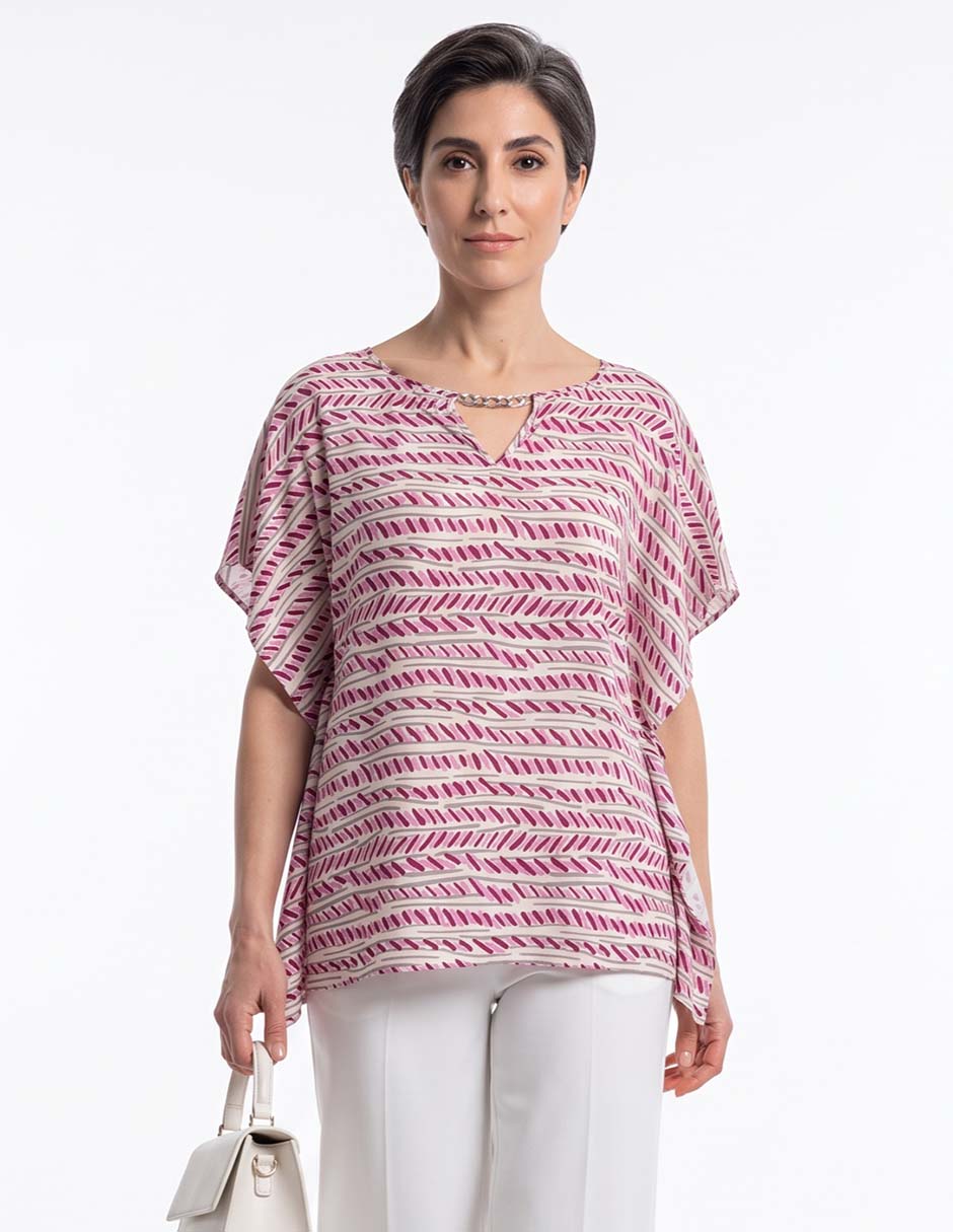 Blusa Manga Corta Para Mujer Blusa Manga Corta Para Mujer
