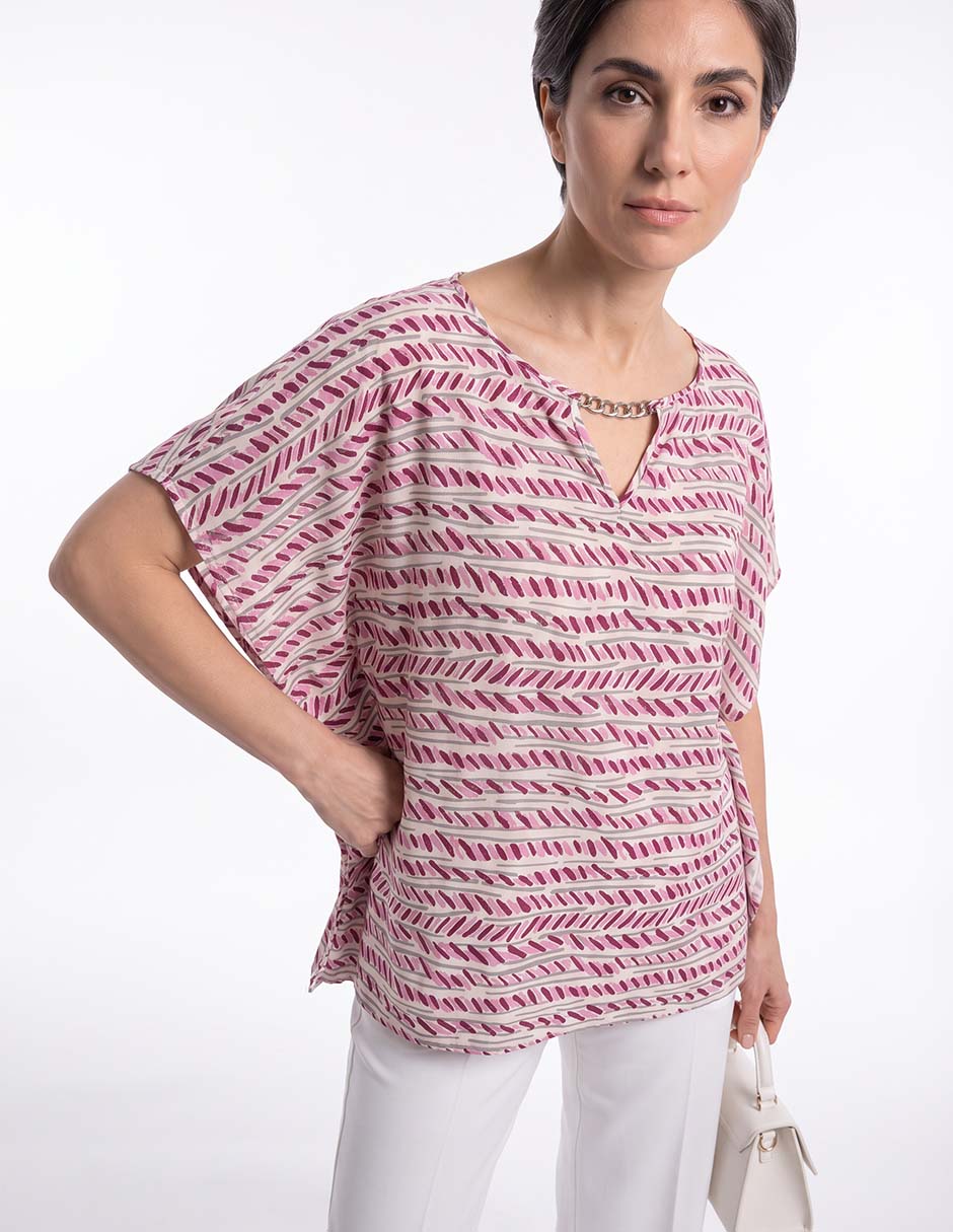 Blusa Manga Corta Para Mujer 2