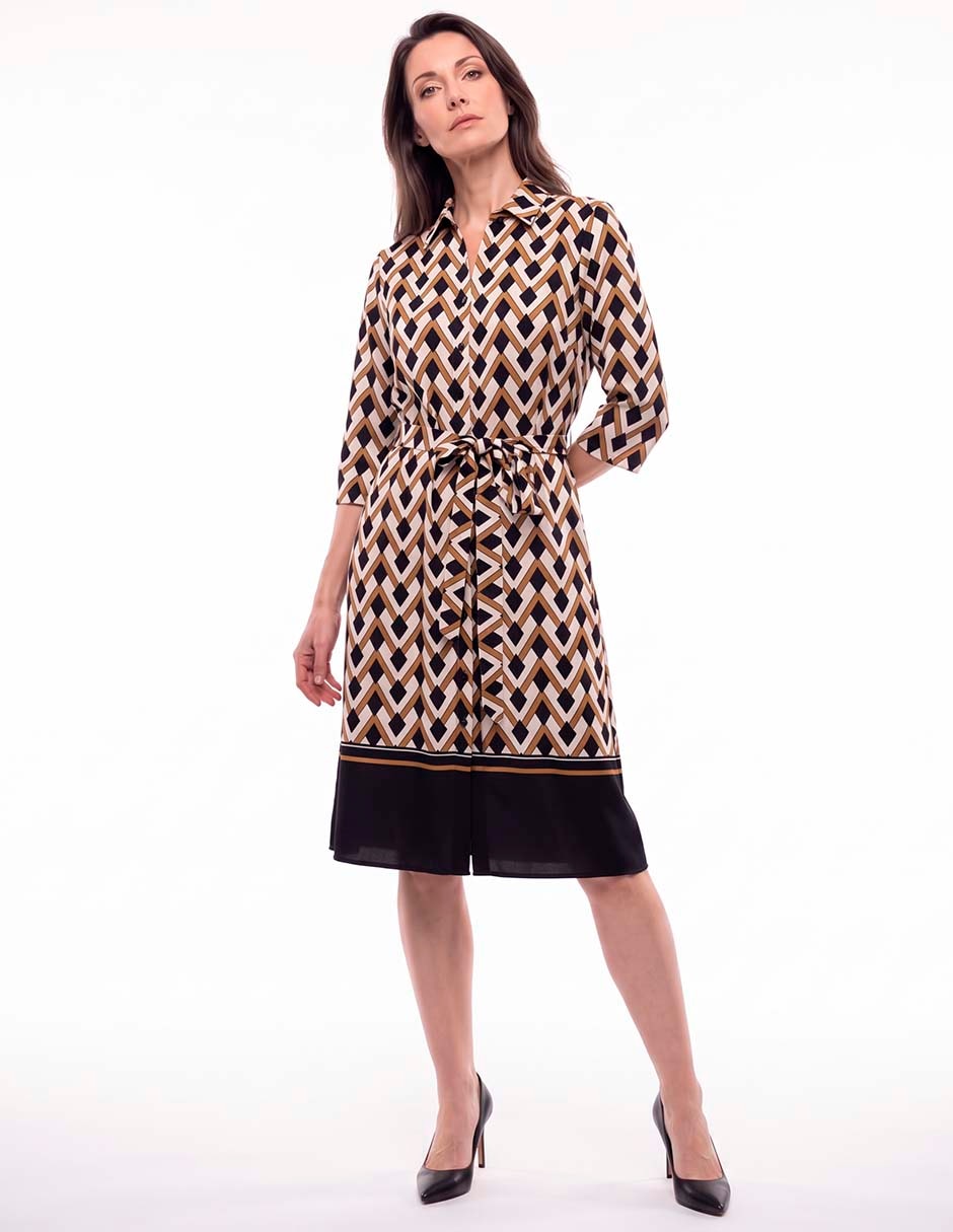 Vestido A La Rodilla para Mujer 3