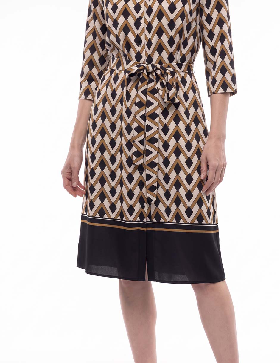 Vestido A La Rodilla para Mujer 2