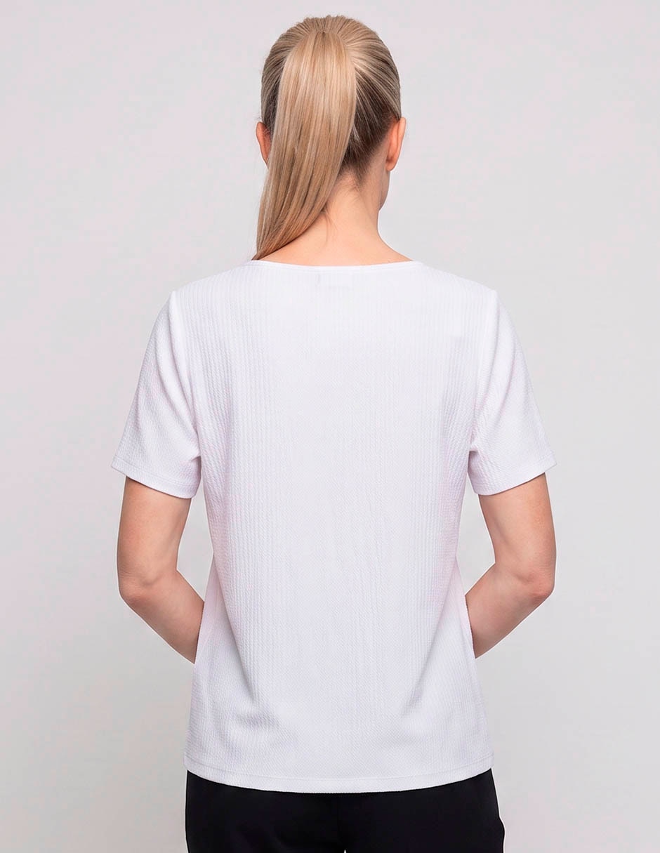 Blusa manga corta para mujer 2