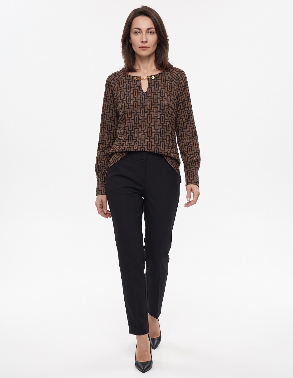 Blusa manga larga para mujer Blusa manga larga para mujer