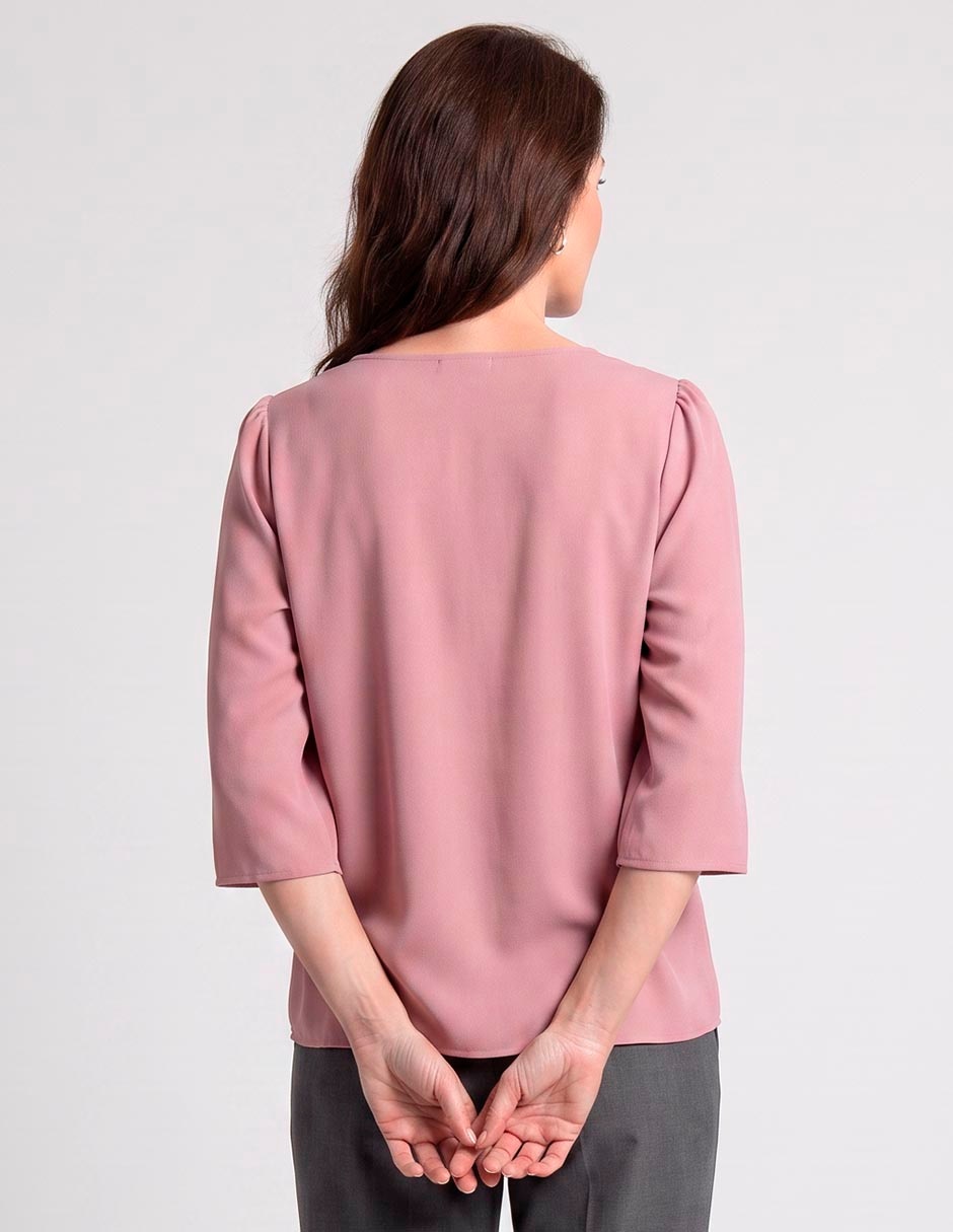 Blusa manga 3/4 para mujer