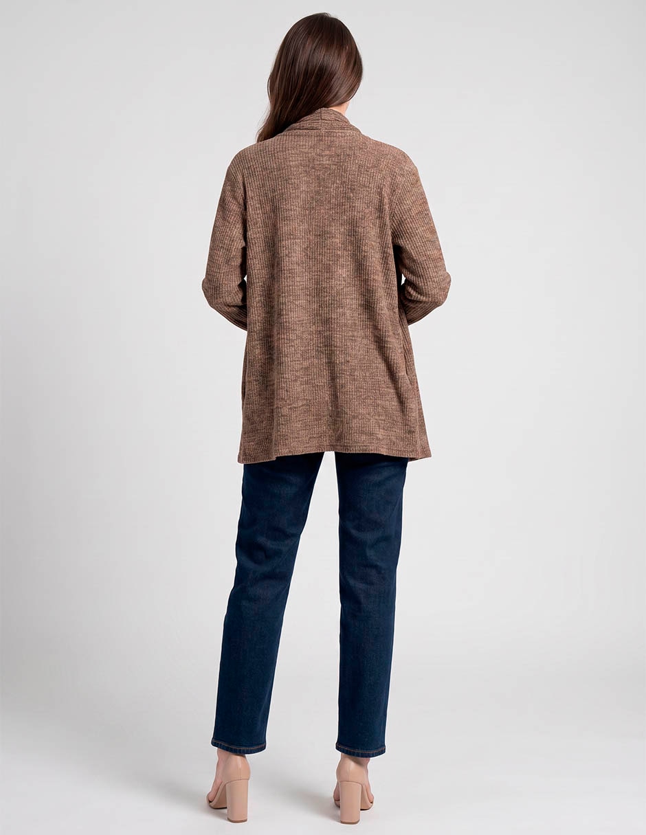 Suéter cuello abierto para mujer 4