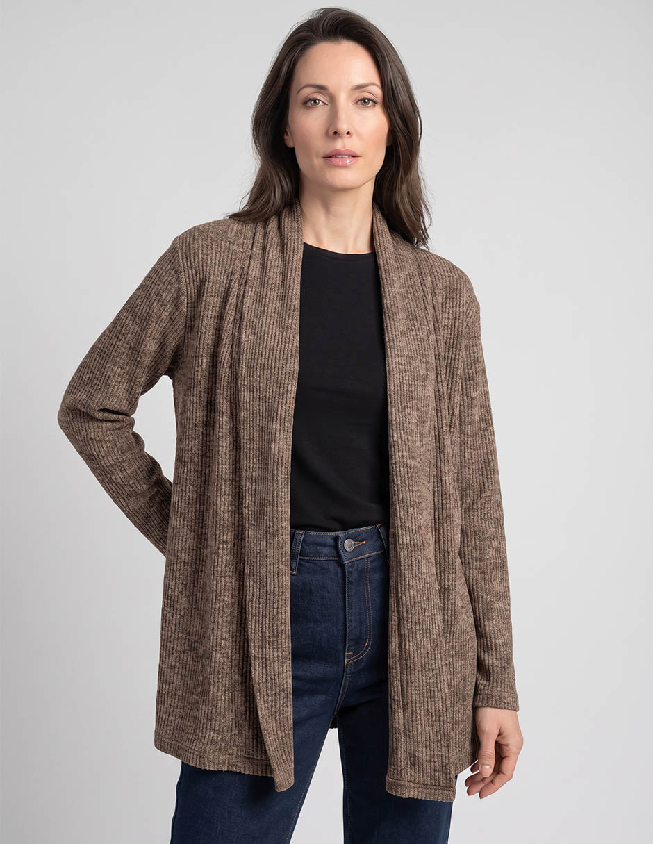Suéter cuello abierto para mujer 2