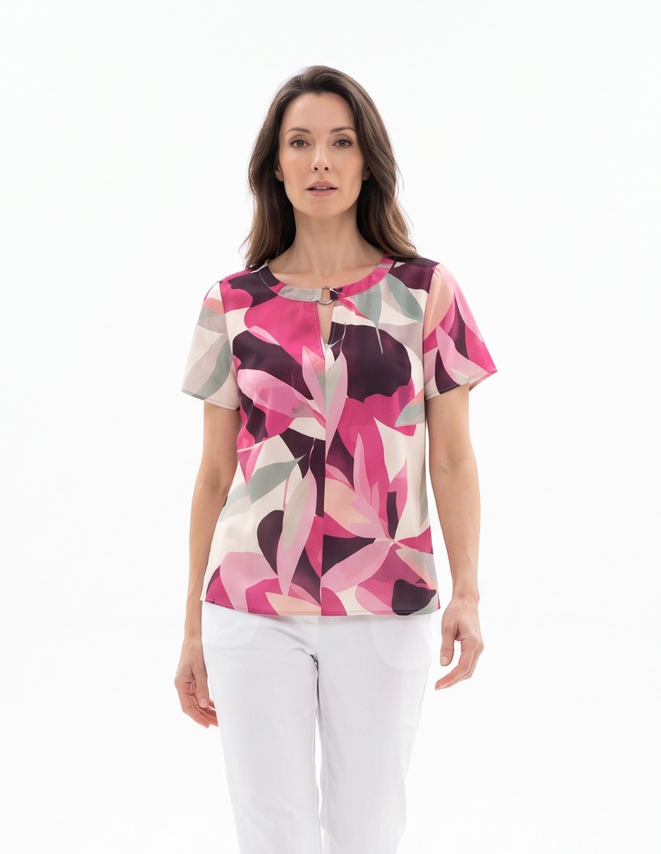 Blusa manga corta para mujer Blusa manga corta para mujer