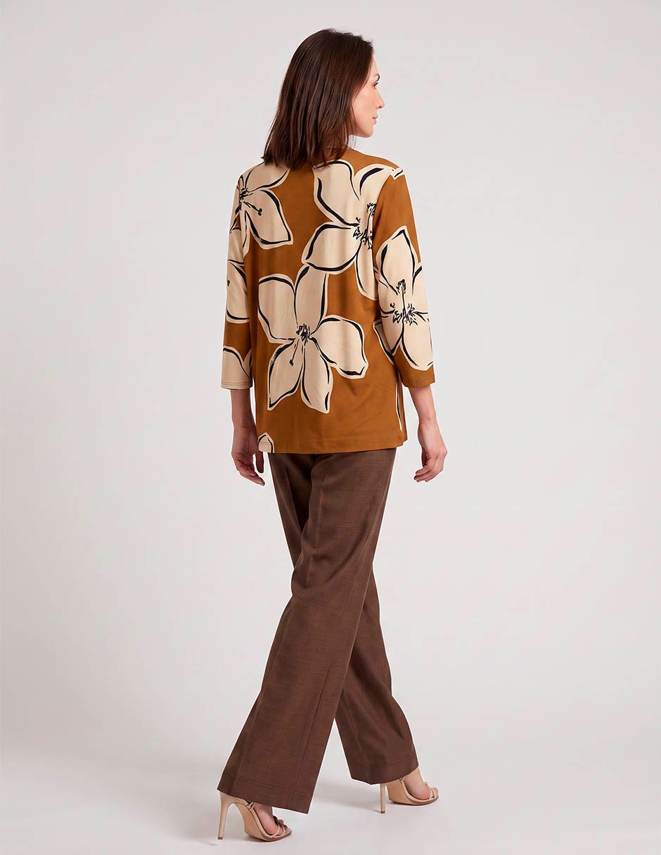 Blusa manga 3/4 para mujer 4