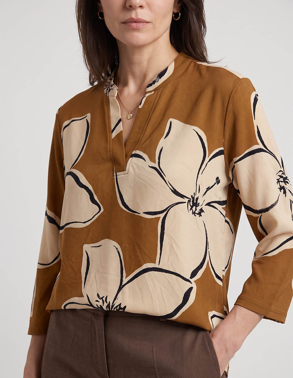 Blusa manga 3/4 para mujer 2