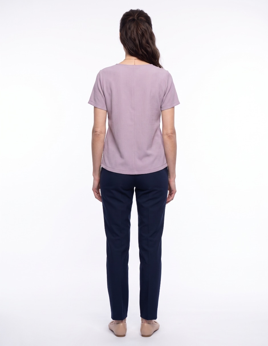 Blusa manga corta para mujer 2