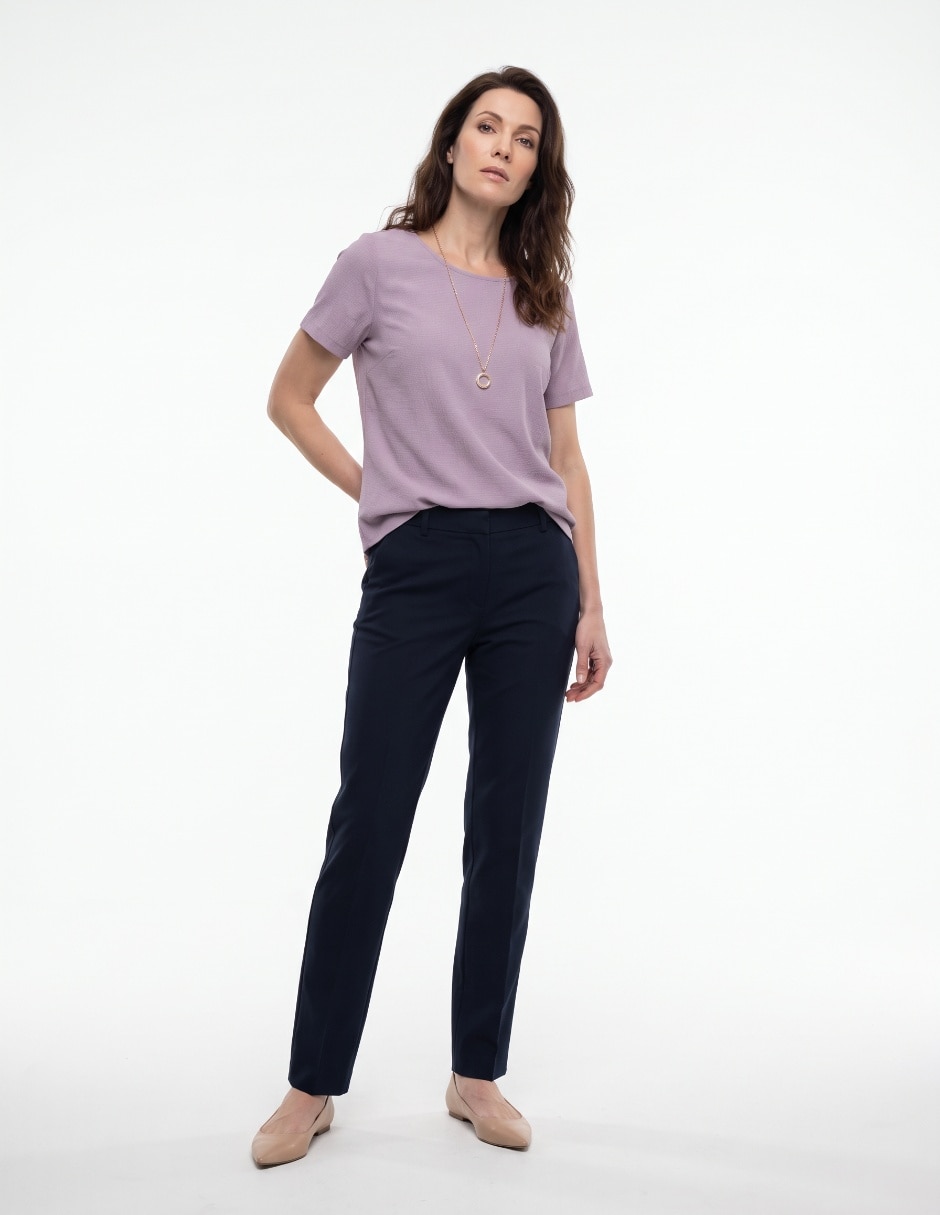 Blusa manga corta para mujer 3