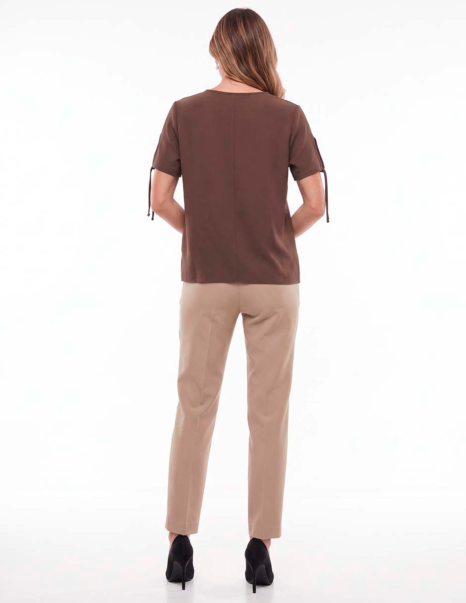 Blusa manga corta para mujer 2