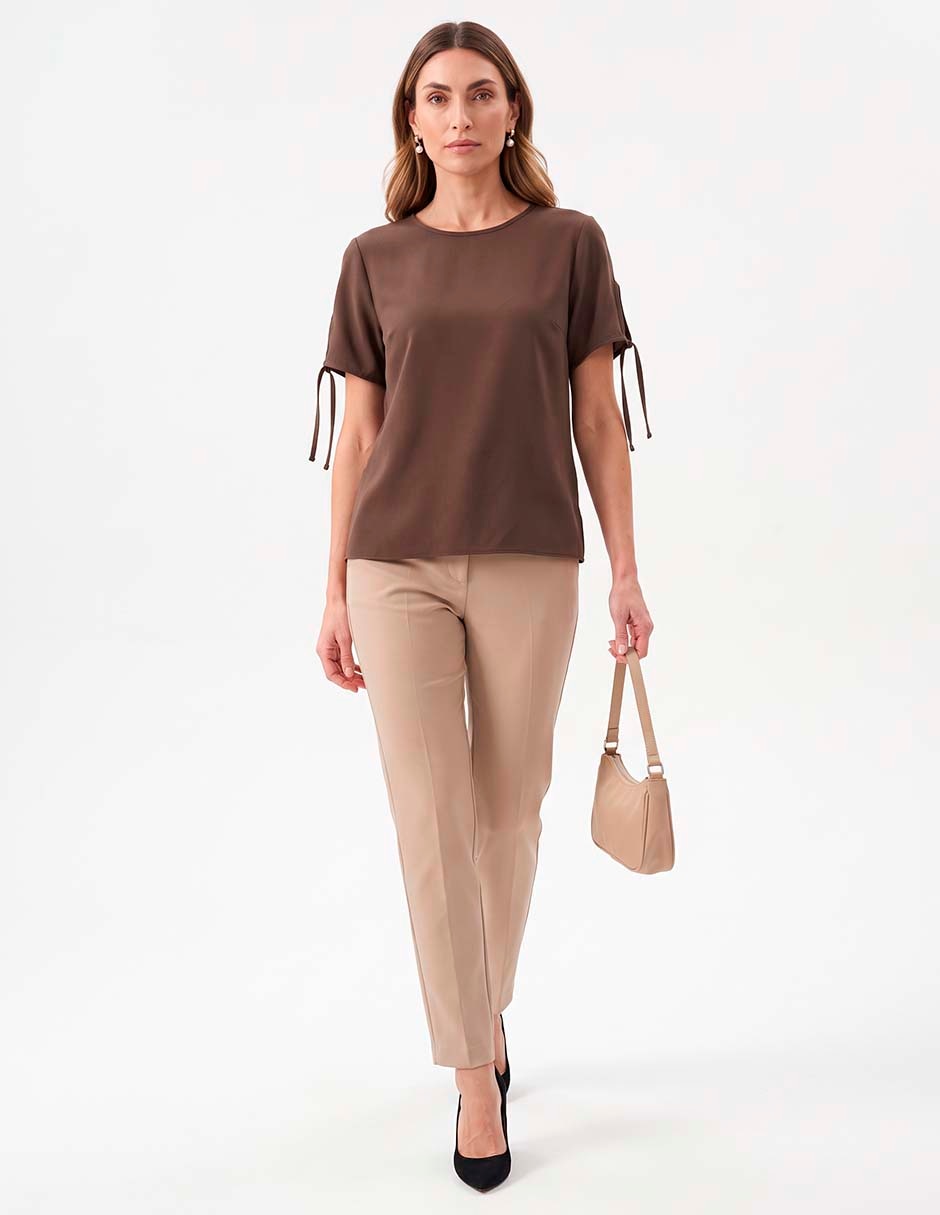 Blusa manga corta para mujer 3