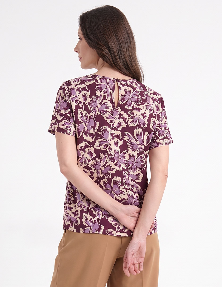 Blusa manga corta para mujer 2