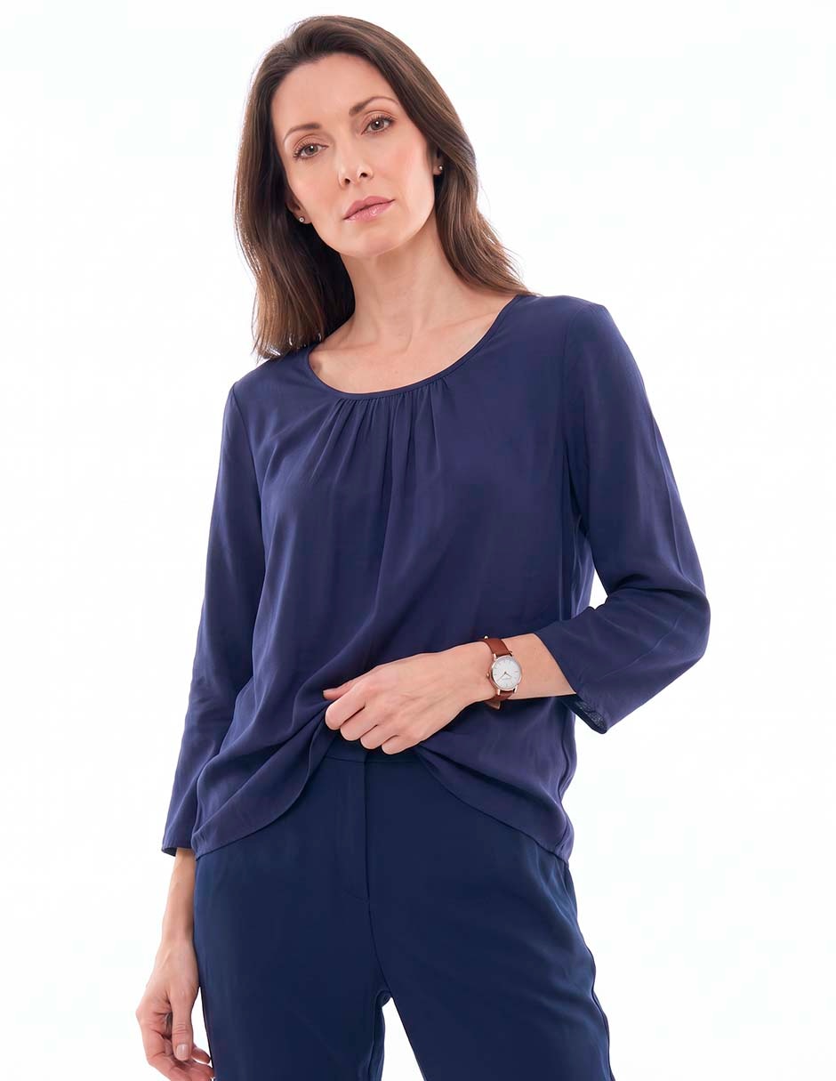 Blusa manga larga para mujer 3