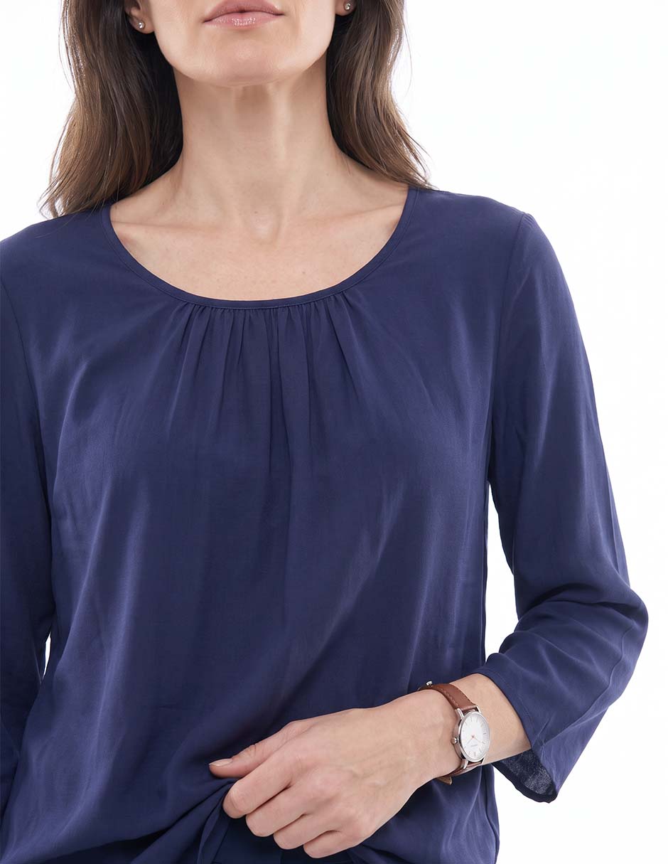 Blusa manga larga para mujer 4