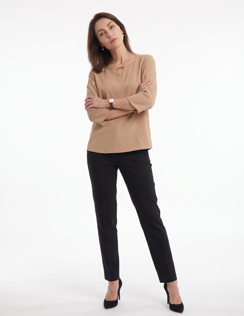 Blusa manga 3/4 para mujer 3