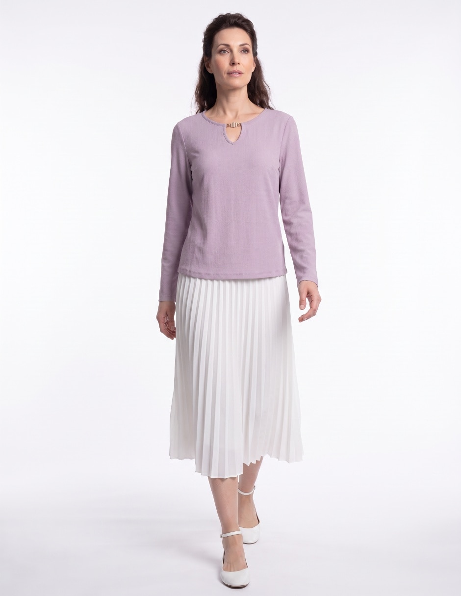 Blusa manga larga para mujer Blusa manga larga para mujer