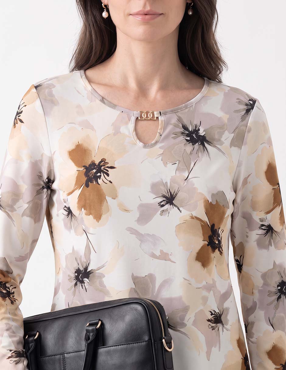 Blusa manga larga para mujer 4