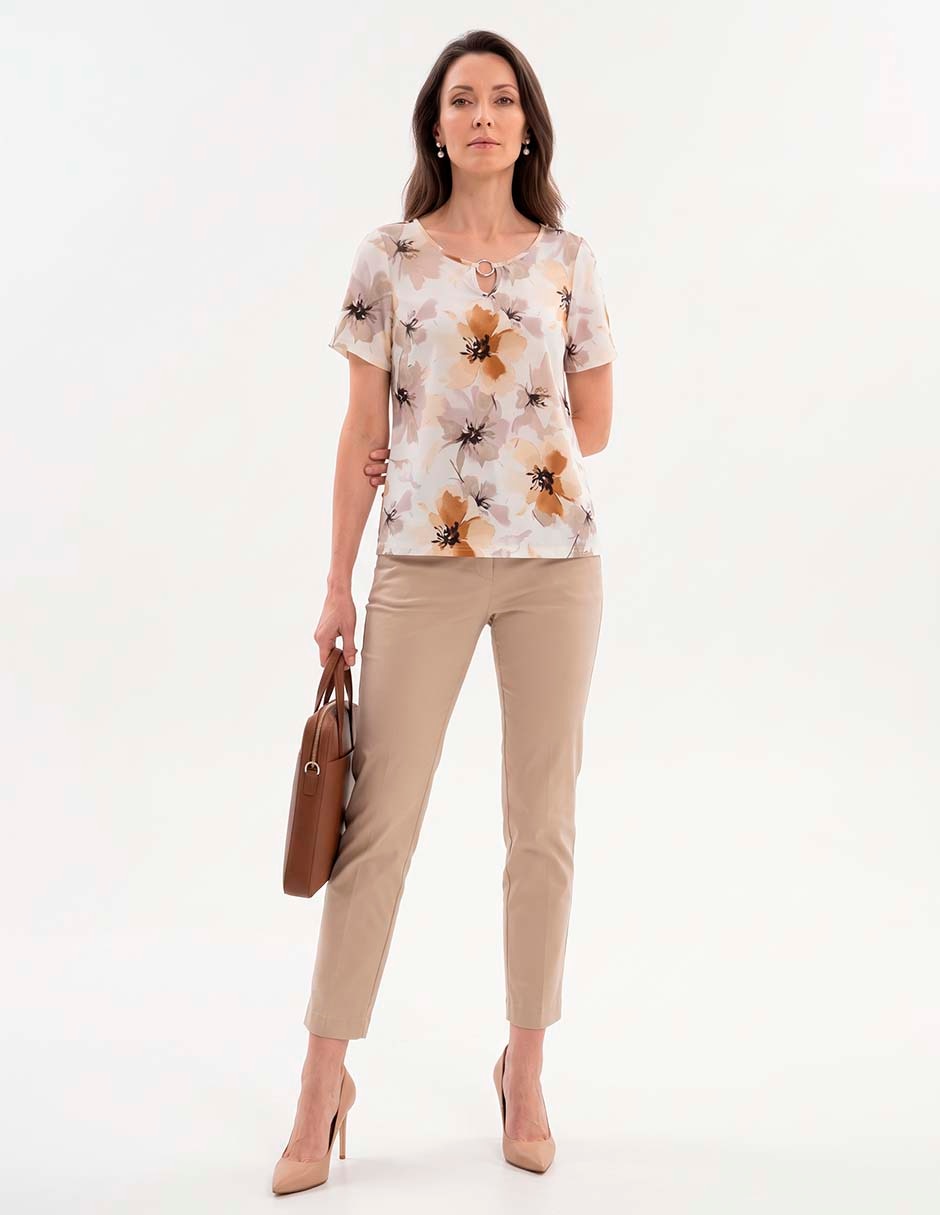 Blusa manga corta para mujer Blusa manga corta para mujer