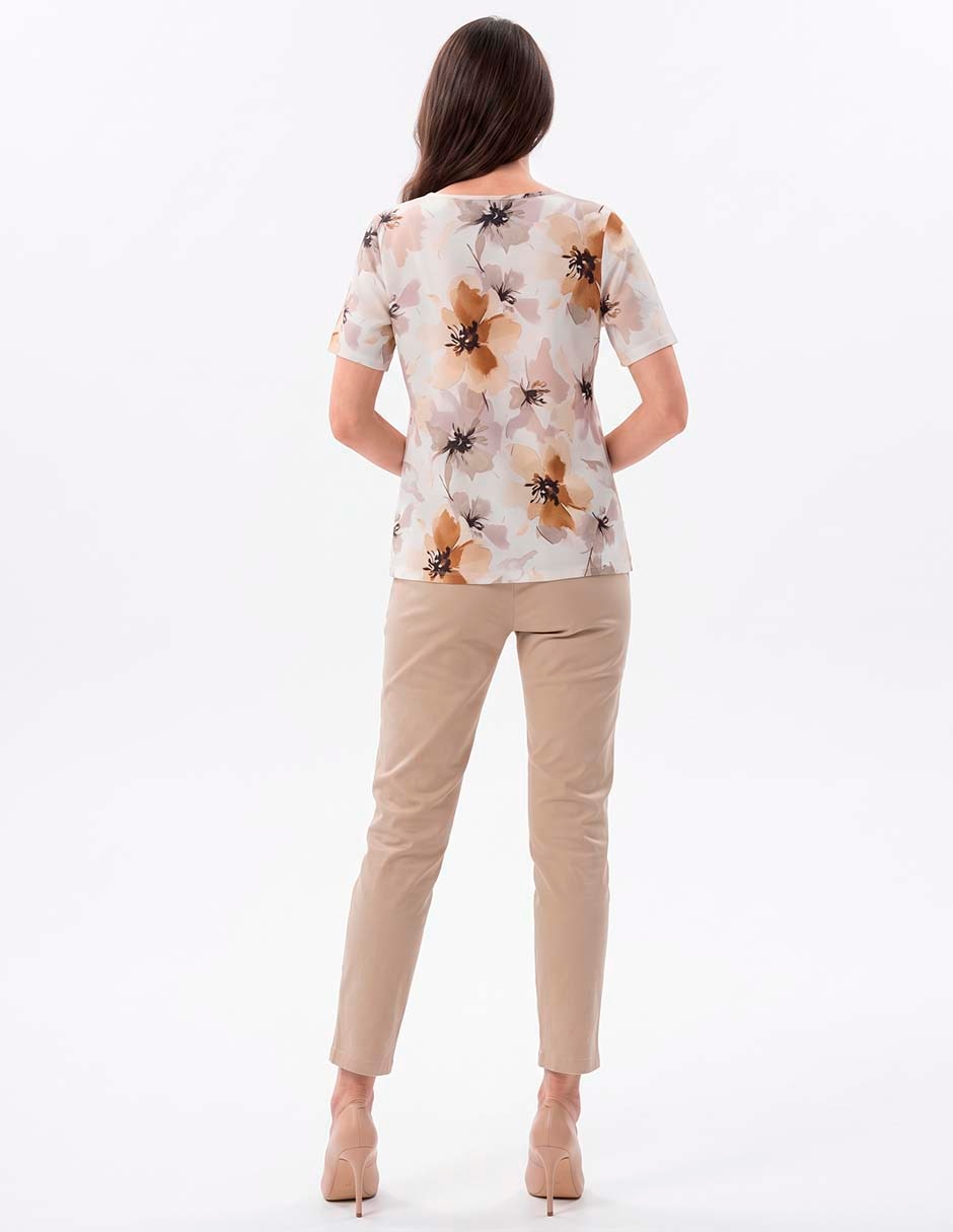 Blusa manga corta para mujer 2