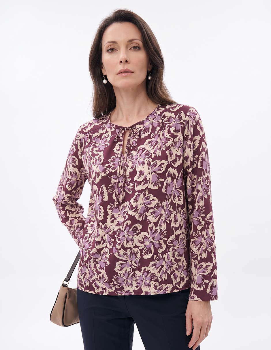 Blusa manga larga para mujer 3