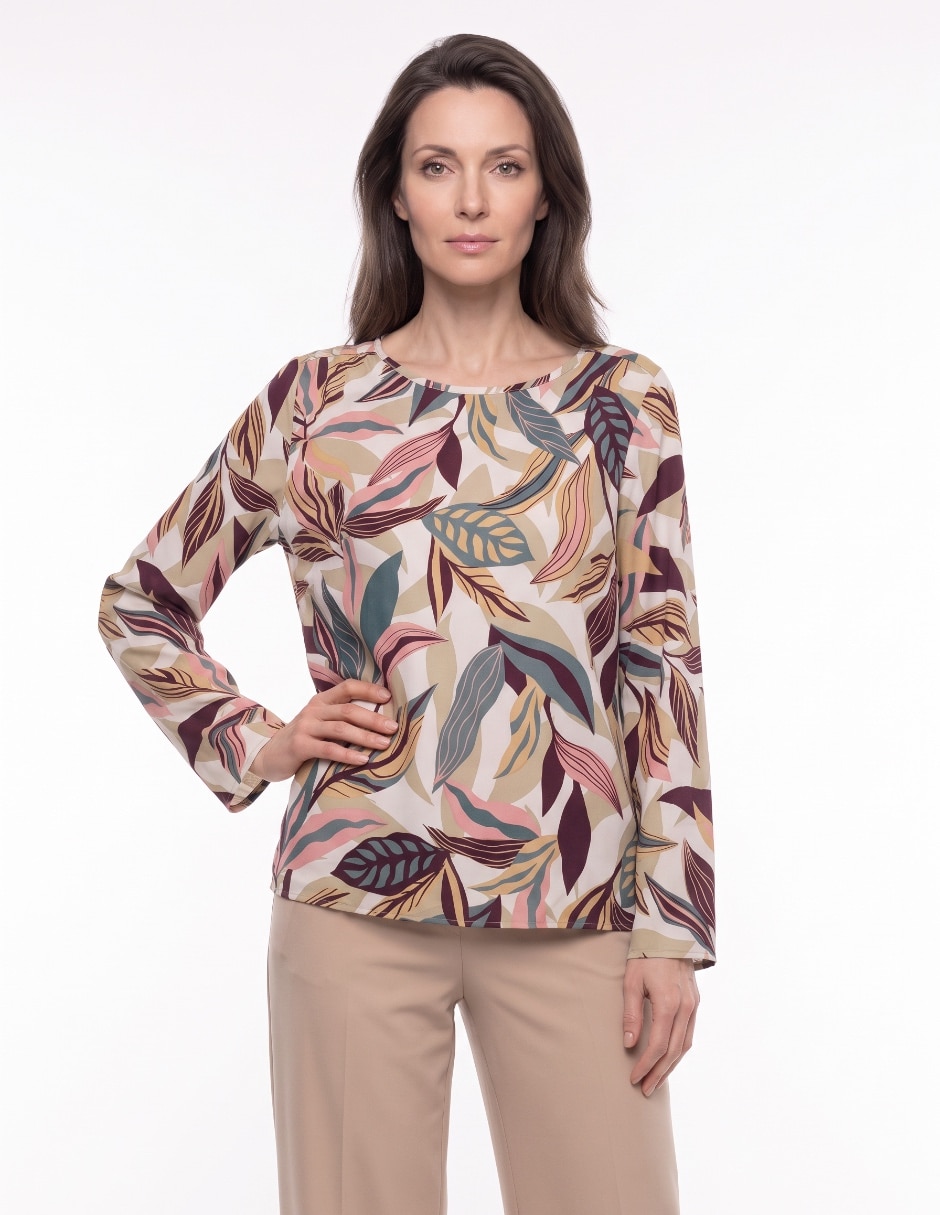 Blusa manga larga para mujer Blusa manga larga para mujer
