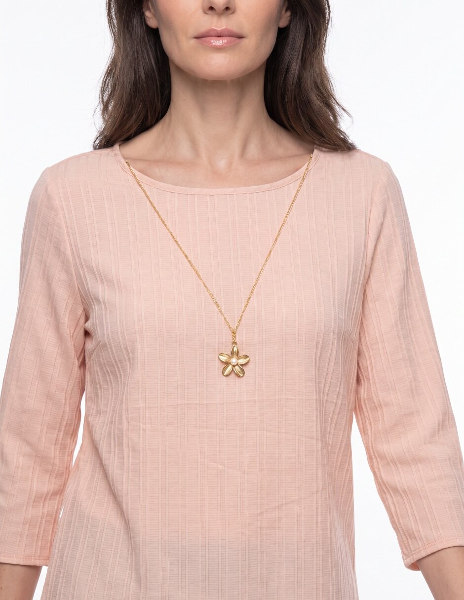 Blusa manga 3/4 para mujer 3