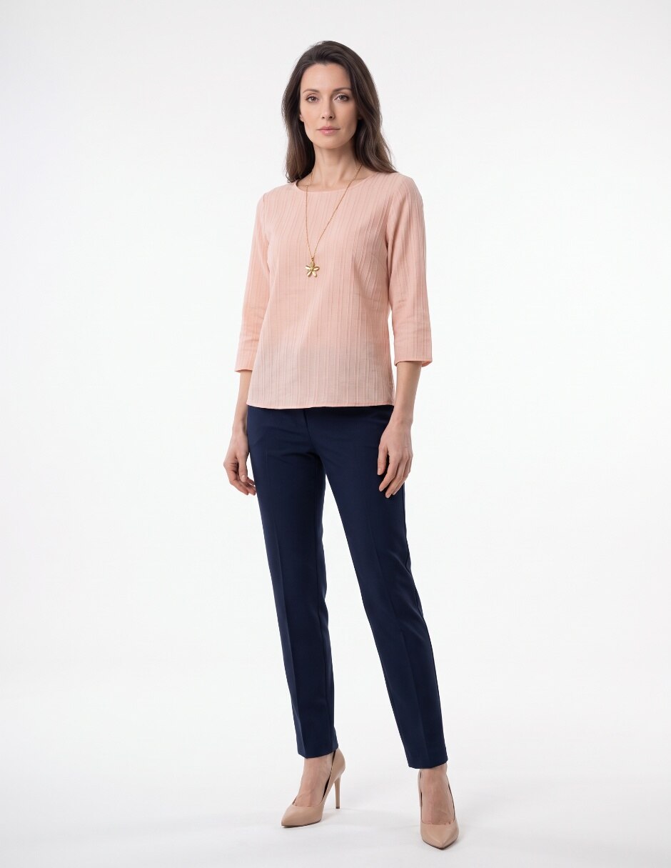 Blusa manga 3/4 para mujer 4