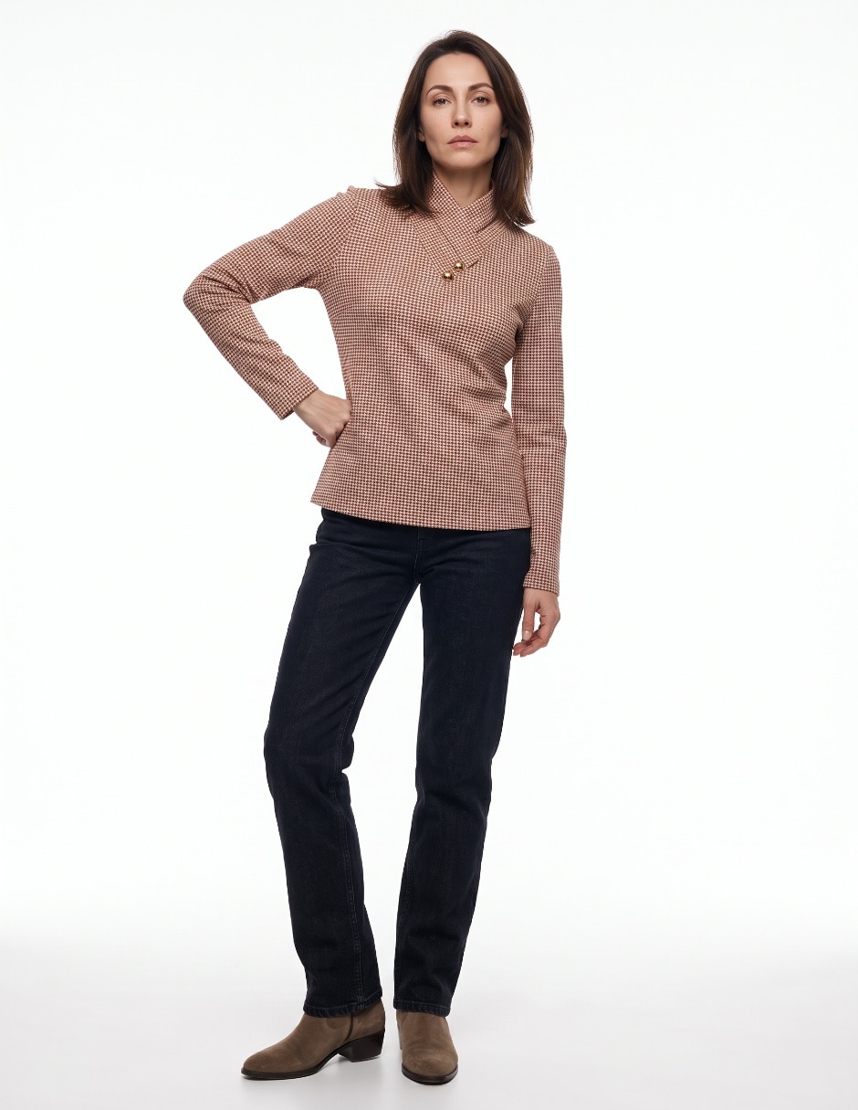 Blusa manga larga para mujer Blusa manga larga para mujer