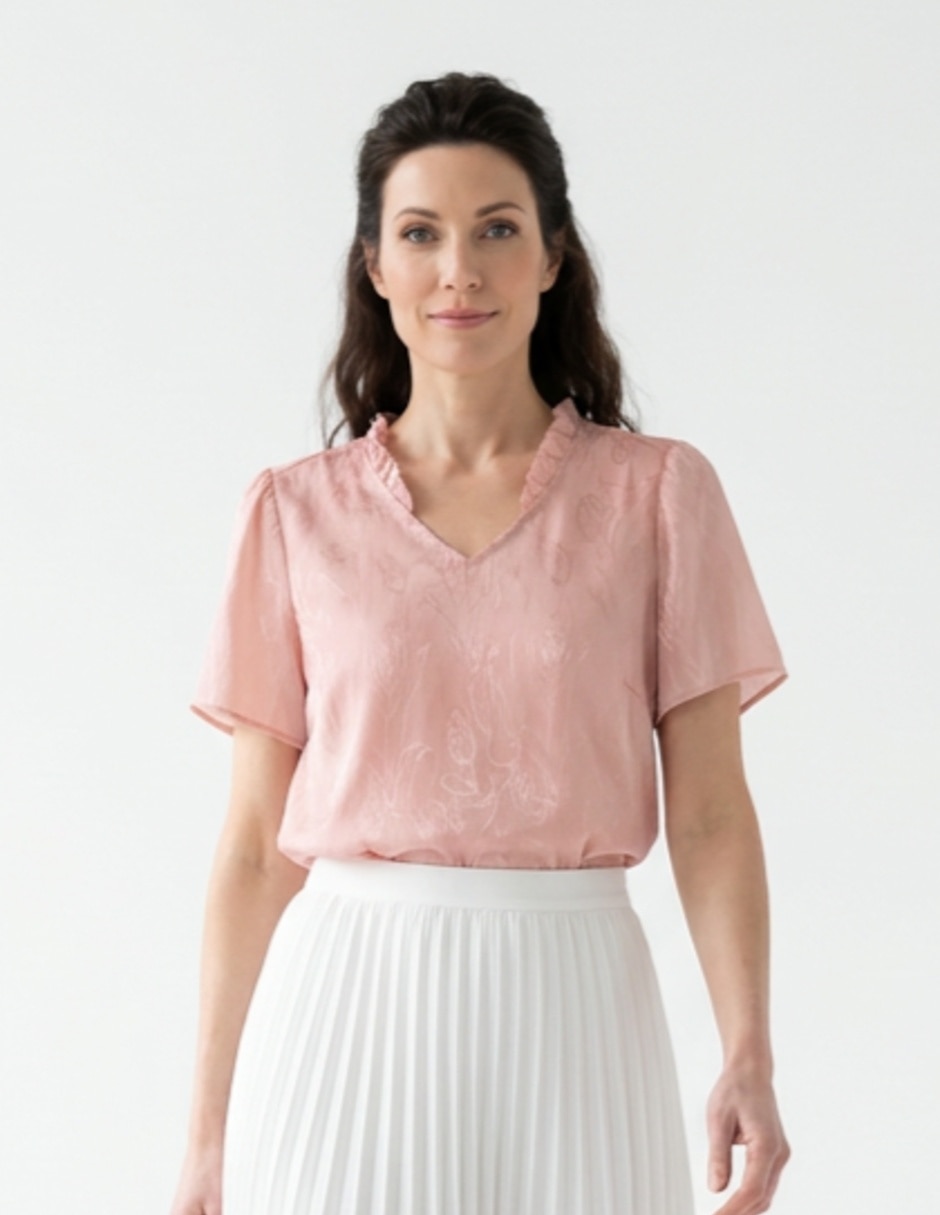 Blusa manga corta para mujer Blusa manga corta para mujer