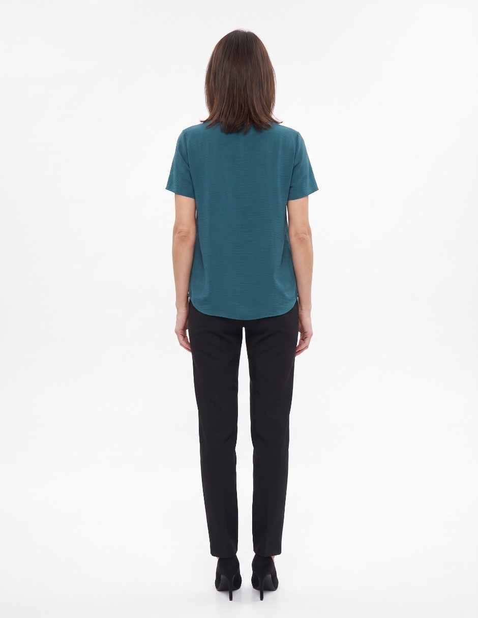 Blusa manga corta para mujer 2