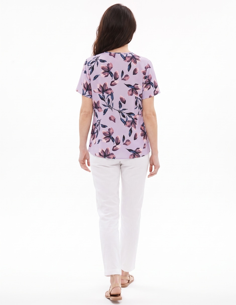 Blusa manga corta para mujer 2