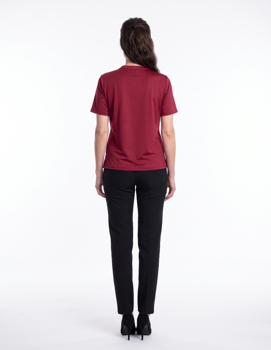 Blusa manga corta para mujer 2
