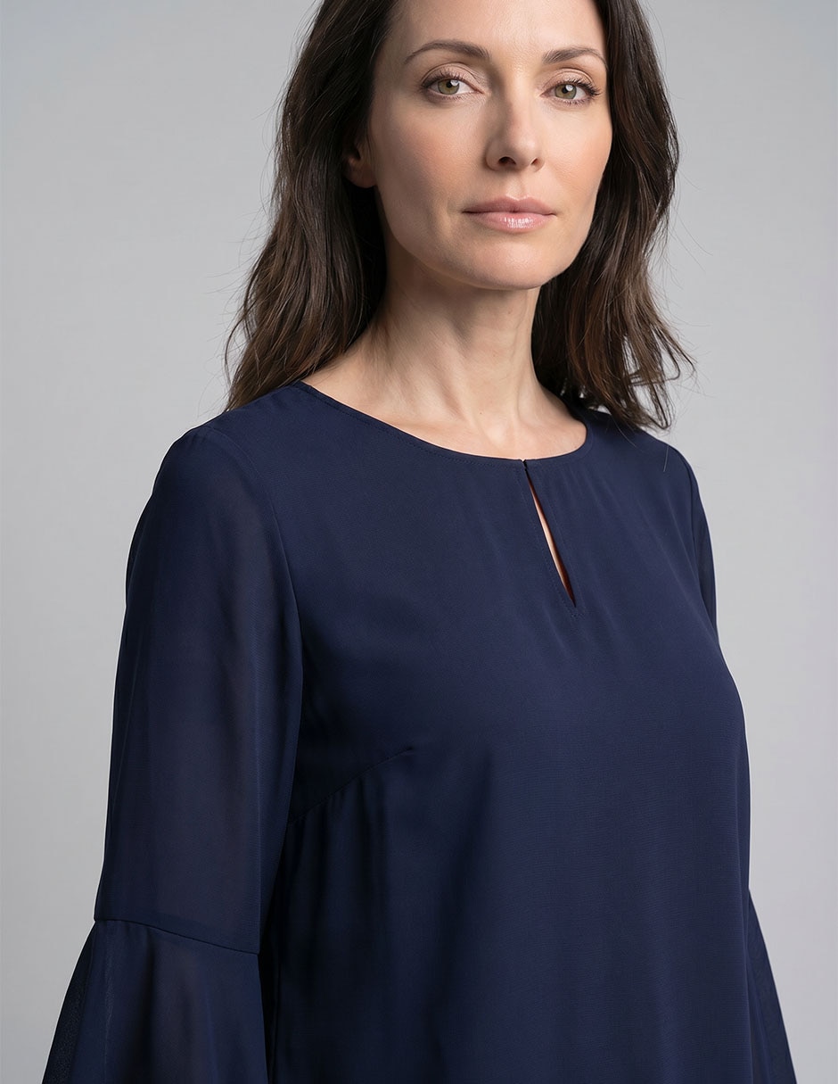 Blusa manga 3/4 para mujer 4