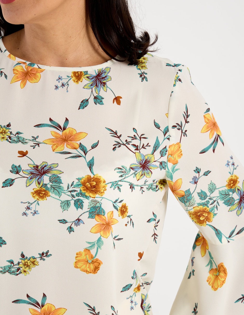 Blusa manga 3/4 para mujer 3
