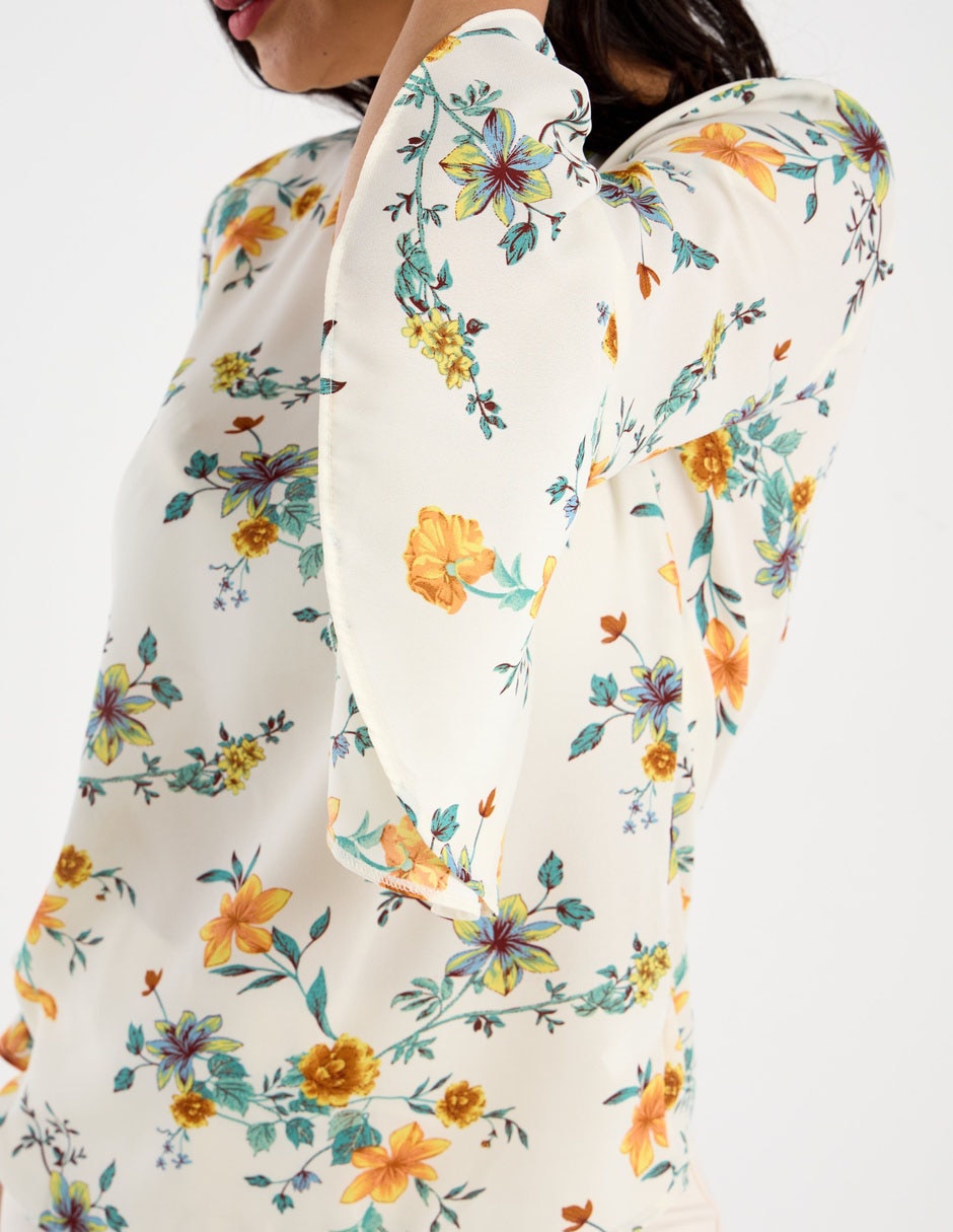 Blusa manga 3/4 para mujer 2