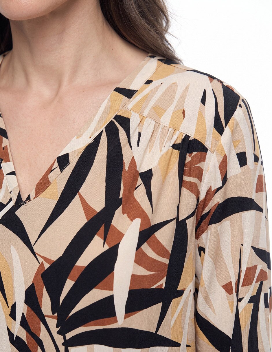 Blusa manga larga para mujer 4