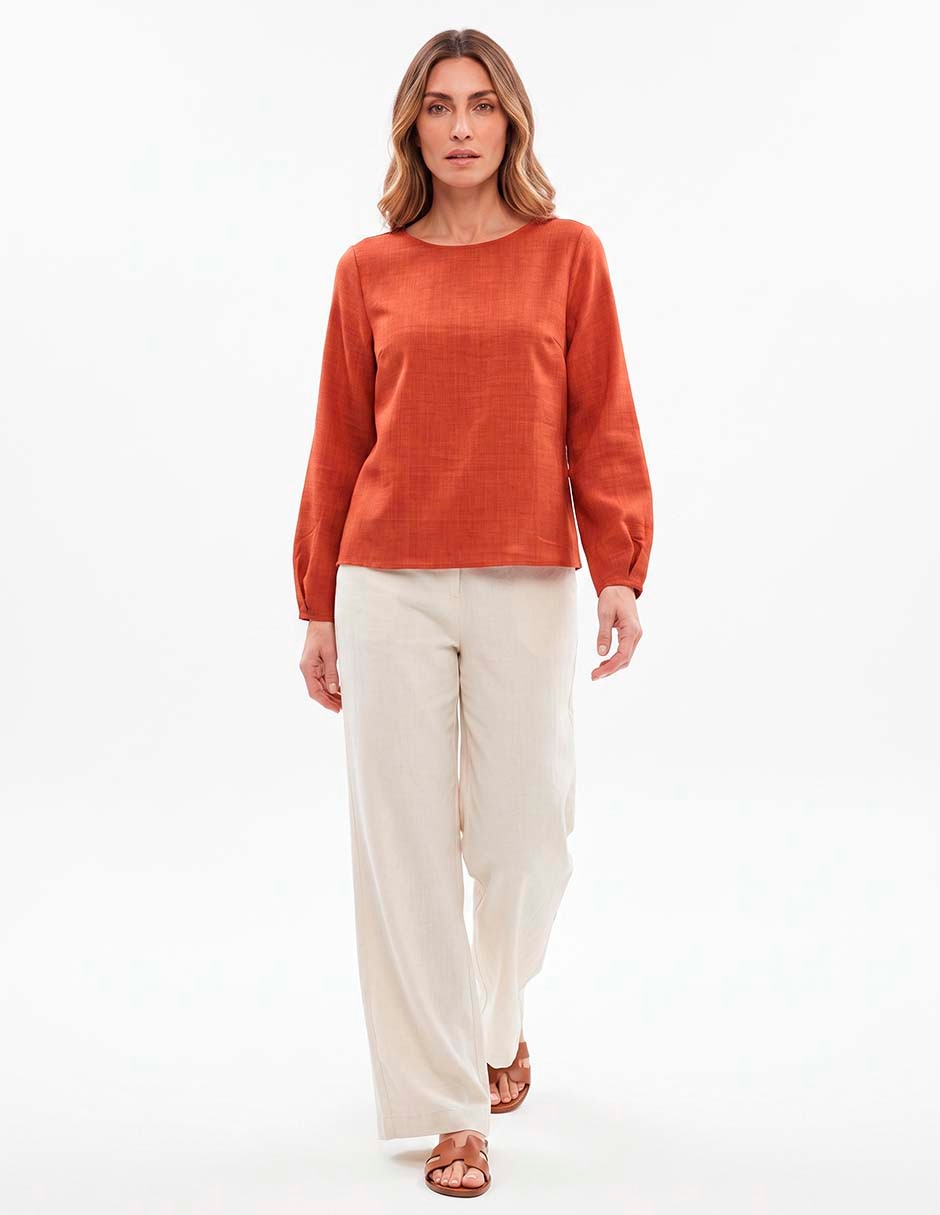 Blusa manga larga para mujer Blusa manga larga para mujer