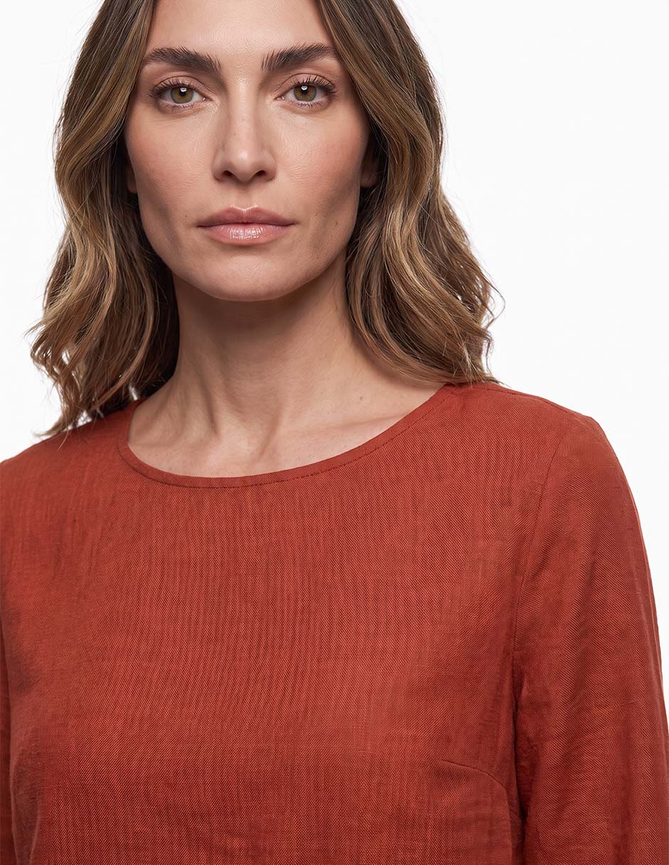 Blusa manga larga para mujer 4