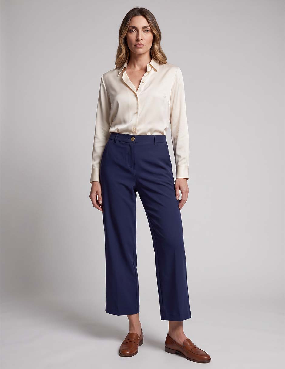 Pantalón straight para mujer 2