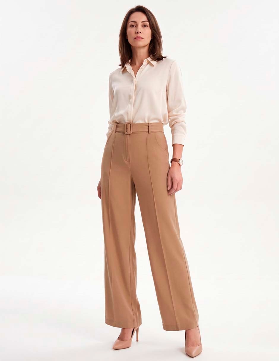 Pantalon Pantal—n Straight para Mujer